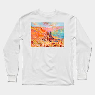 Golden Barcelona Long Sleeve T-Shirt